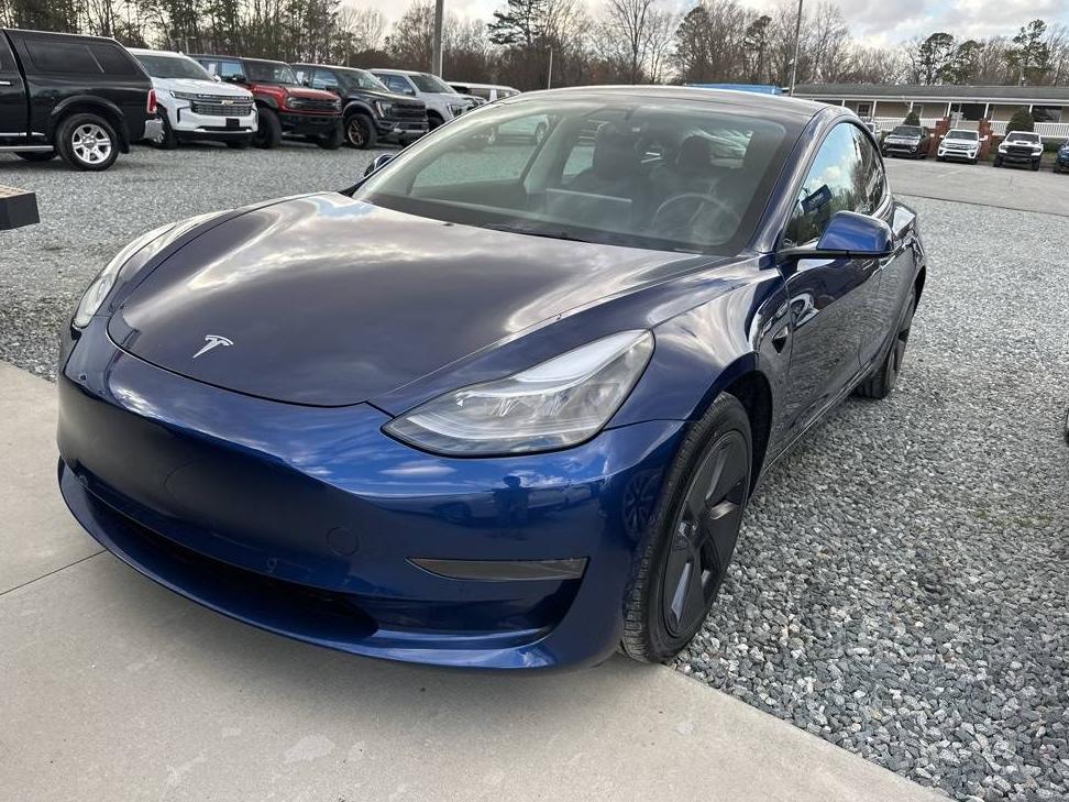 TESLA MODEL 3 2022 5YJ3E1EA7NF129738 image